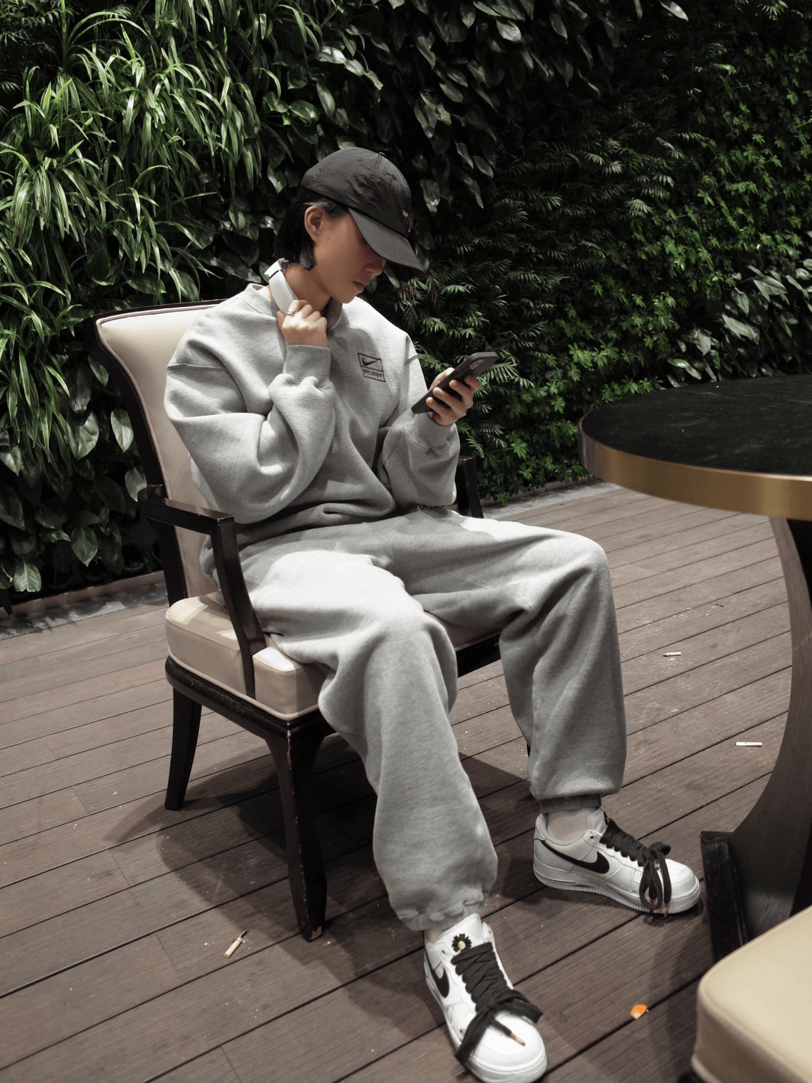 【G-Dragon】나이키 x 피스마이너스원 에어포스 1 로우 파라노이즈 photo review