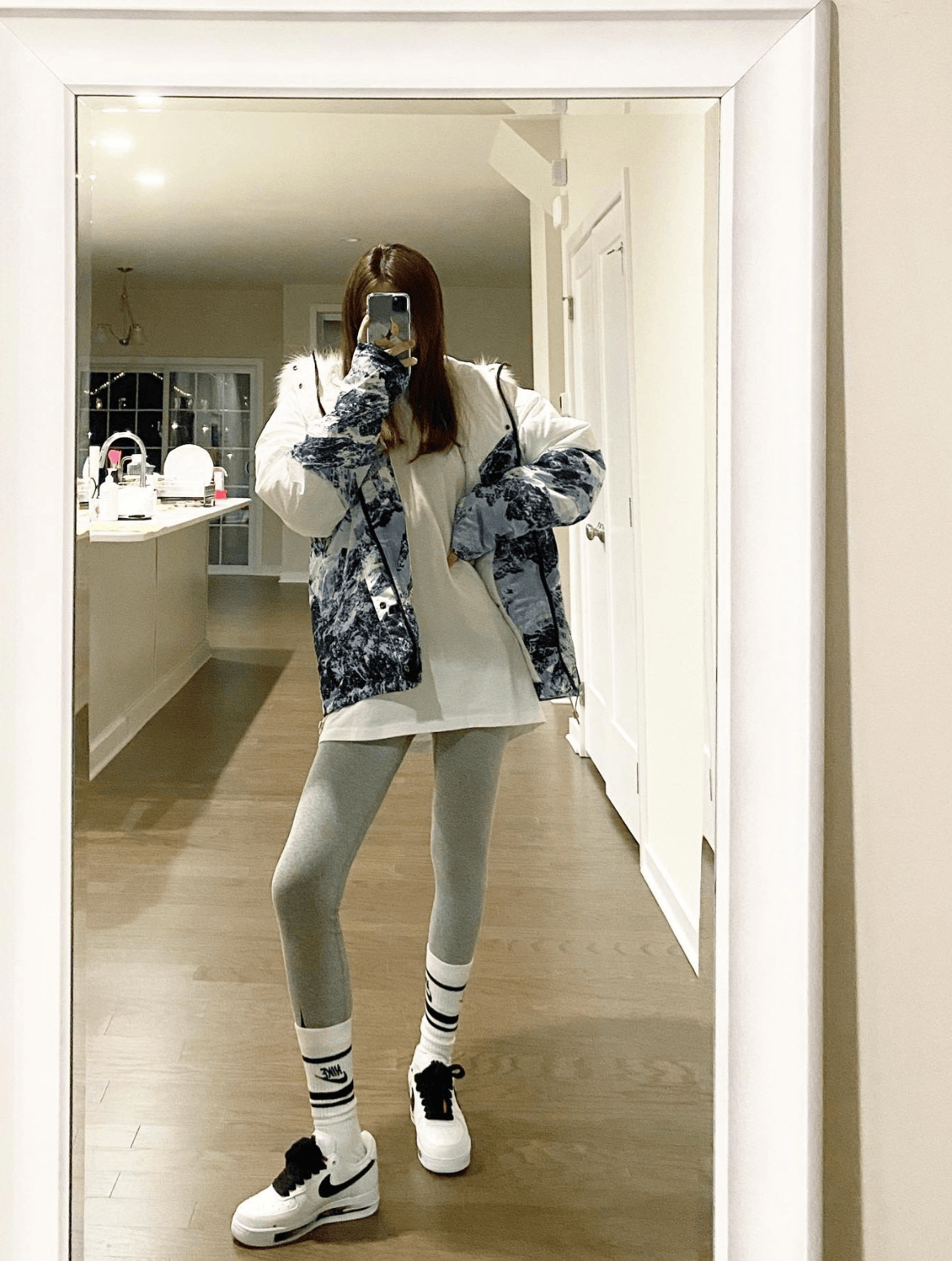 【G-Dragon】나이키 x 피스마이너스원 에어포스 1 로우 파라노이즈 photo review