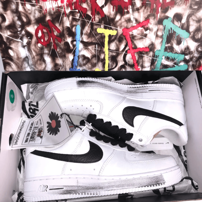 【G-Dragon】나이키 x 피스마이너스원 에어포스 1 로우 파라노이즈 photo review