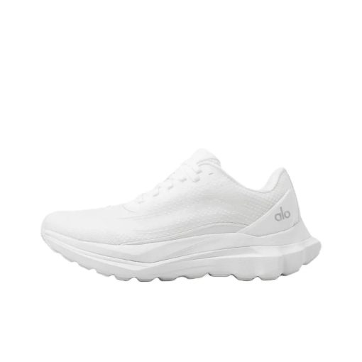 [💟김지수/Kim Jisoo 같은] alo runner알로 러너 러닝화 러닝 마라톤 운동화 스니커즈 남녀공용 White A0590U